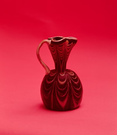 Glasflaska, egyptisk, c.400-talet av Unbekannt Unbekannt