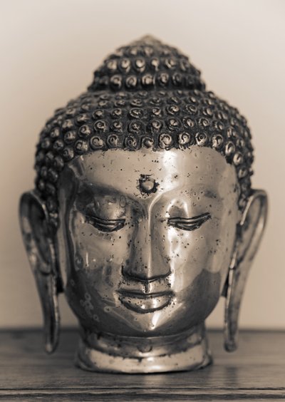 Buddhas huvud av Unbekannt Unbekannt