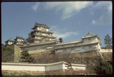 Himeji Castle, Kyoto, färdigställd 1609 av Unbekannt Unbekannt