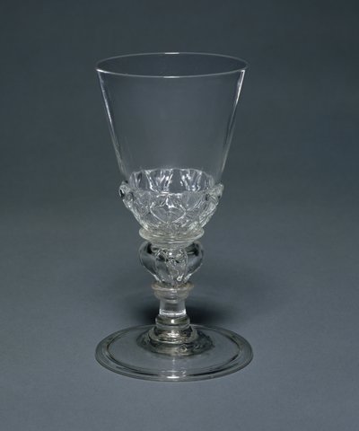 Bägare av blyglas: Facon de Venise, c.1680 av Unbekannt Unbekannt