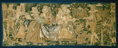 Handarbete Valance, c.1575 av Unbekannt Unbekannt