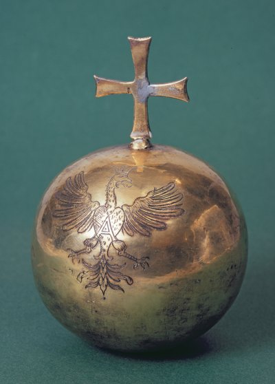 Orb av drottning Anne Jagiellon, beställd av drottning Anne som en del av hennes kröningsregalier, ca 1572 av Unbekannt Unbekannt
