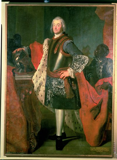 Prins Leopold Von Anhalt-Kothen (1694-1728), beskyddare av Bach 1717-23 av Unbekannt Unbekannt