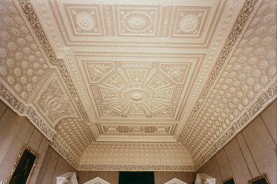 Saloontak, Claydon House, Buckinghamshire, ca 1768 av Unbekannt Unbekannt