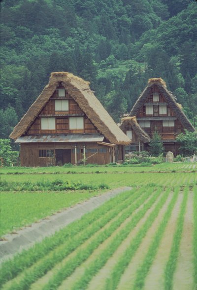 Shirakawa Village, Giju, Japan av Unbekannt Unbekannt
