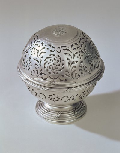 Tvållåda, del av ett set med tack och handfat, av Francis Riel, Paris, 1771 av Unbekannt Unbekannt