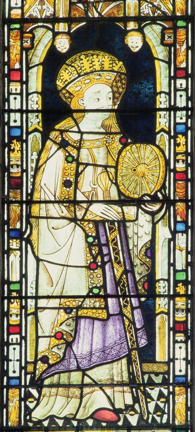 St.Catherine, brittisk, 1400-talet av Unbekannt Unbekannt