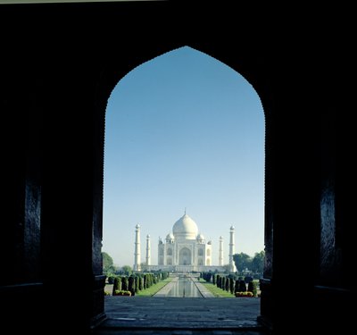 Taj Mahal, Agra, byggd 1647 av Unbekannt Unbekannt