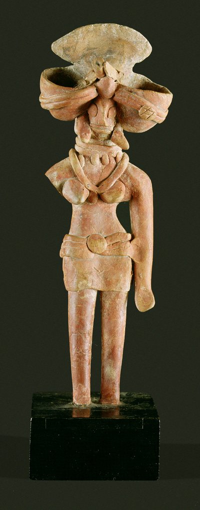 Terrakotta modergudinna, Mohenjodaro, 2300-1750 f.Kr av Unbekannt Unbekannt