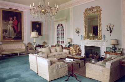Musikrummet, Sledmere House, Yorkshire av Unbekannt Unbekannt