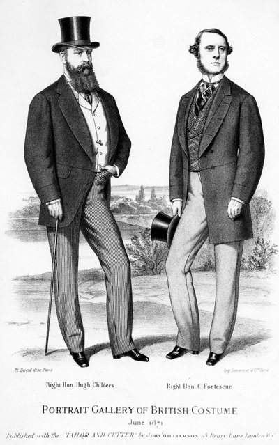 Den högra Hon. Hugh Childers and the Right Hon. C. Fortescue, 1871 av Unbekannt Unbekannt