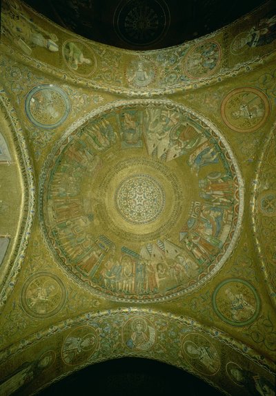 Historien om Josef, mosaik från den 3:e kupolen i vestibulen av San Marco-basilikan, Venedig av Unbekannt Unbekannt