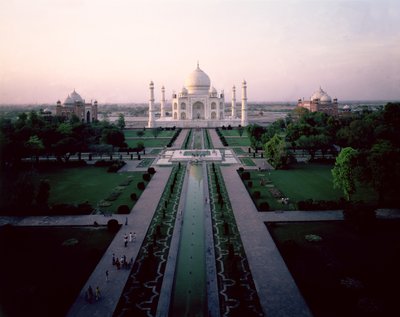 Taj Mahal designad av Ustad Ahmad Lahori av Unbekannt Unbekannt