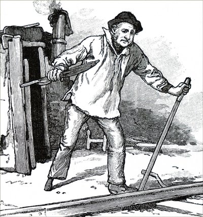 En signalman. av Unbekannt