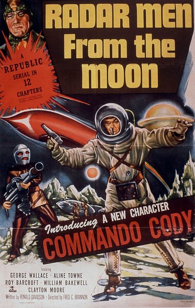 Radar män från månen filmaffisch av FredBrannon med Georges Wallace Aline Towne och Roy Barcroft 1952 av Unbekannt