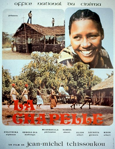 Affisch för filmen La Chapelle av Jean-Michel Tchissoukou 1980 av Unbekannt