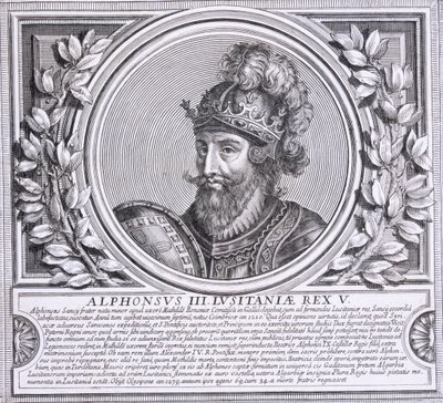 Afonso III av Portugal (litho) av Unbekannt