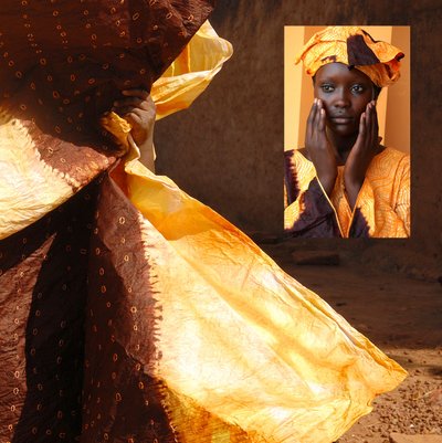 Afrikanska tryck 35, 2009 (foto) av Unbekannter Künstler