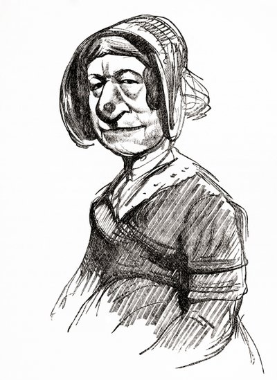 Efter en illustration med titeln 