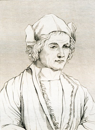 Albrecht Dürers far, efter en målning av Albrecht Dürer 1497, från 
