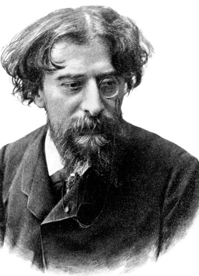 Alphonse Daudet (1840-1897) fransk romanförfattare ca 1892 (gravyr) av Unbekannter Künstler
