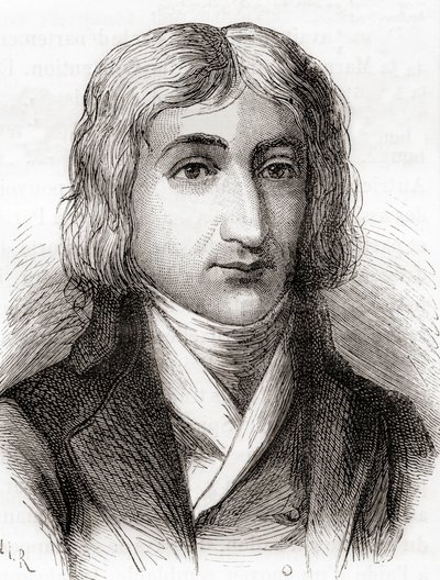 André-Jacques Garnerin, ballongfarare och uppfinnaren av den ramlösa fallskärmen, från 