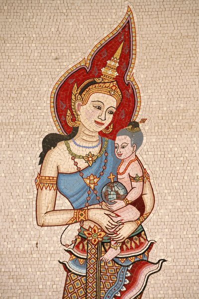 Bebådelsebasilikan: Thai Virgin, Nasaret, Israel av Unbekannt