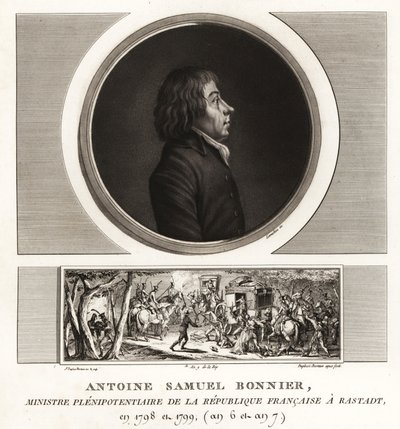 Antoine Samuel Bonnier, befullmäktigad minister i Frankrike av Unbekannt