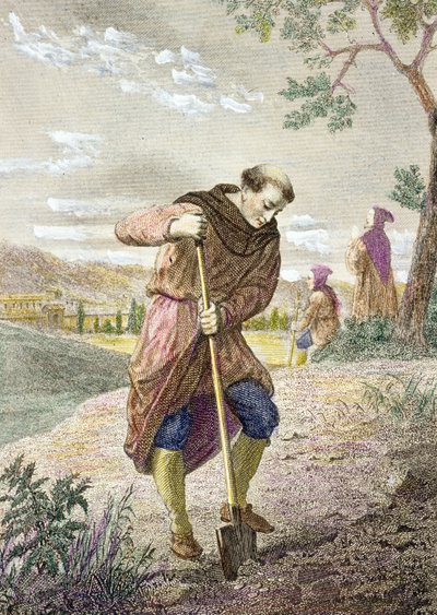 Armand Jean Le Bouthillier de Rance (1626-1700) abbot och grundare av trappistcistercienserna av Unbekannter Künstler