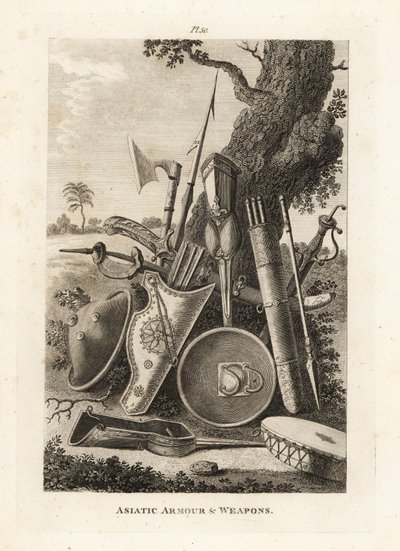 Asiatiska rustningar och vapen av Unbekannt