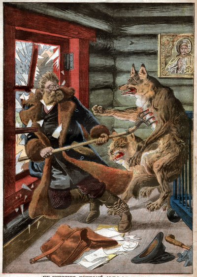 Vargattack. Wolves attack. av Nicolas Liez