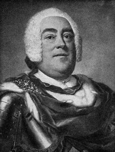 Augusti III av Unbekannter Künstler