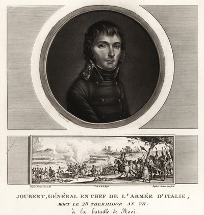 Barthelemy Catherine Joubert, general och chef för den italienska armén av Unbekannt