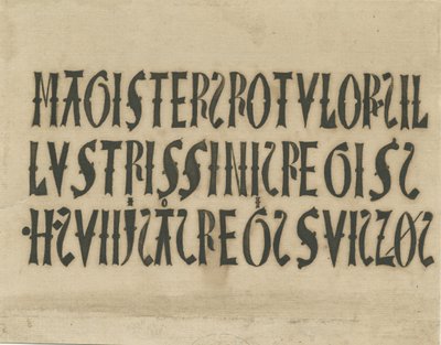 Barton under Needwood Church - inskriptioner: bläckfaksimil och [?1700-talet] av Unbekannt