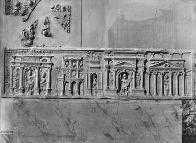 Bas-relief av Haterii-graven av Unbekannt