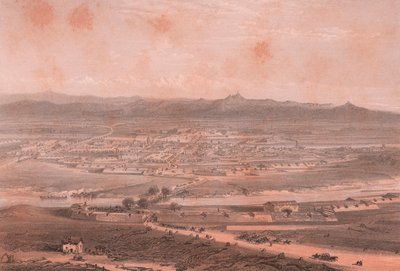 Fågelperspektiv av Alessandria, Piemonte av William M. Timlin
