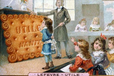 Biscuit Lu Nantes - Loire Atlantique N* 205 - Nantes - Museum of Decorative Arts - Utställning ""Biscuiterie Nantaise"" - 900200156 av Unbekannt