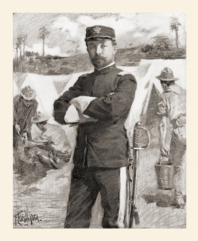 Brigadgeneral Frederick Funston från 20:e Kansas Volunteers strax efter sin befordran för tapperhet Frederick N. Funston av Unbekannt