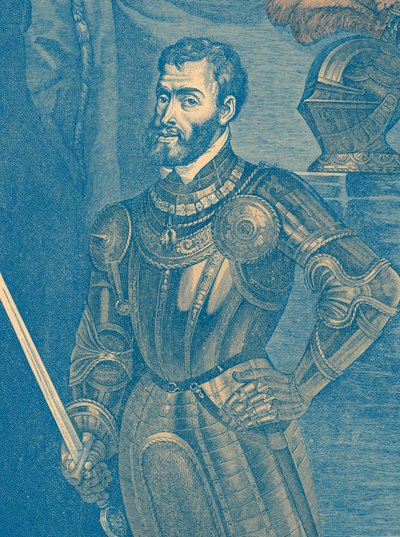 Karl V (1500-58) (gravyr) av Lancelot Volders