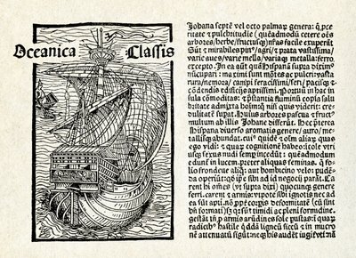 Christopher Columbus brev av Unbekannter Künstler