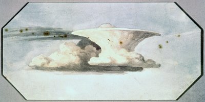 Molnstudie av Luke Howard, ca 1808-1811 av Unbekannter Künstler