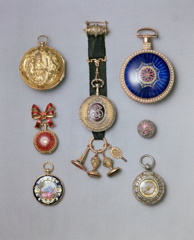 Samling av Faberge fickur av Unbekannt