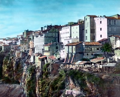 Constantine är den tredje största staden i Algeriet efter Alger och Oran, ca 1920-talet av Unbekannter Künstler
