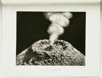 Vesuvius krater av Unbekannter Künstler