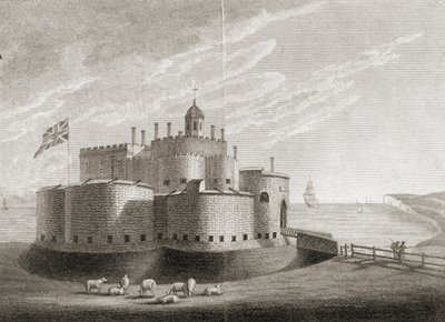 Deal Castle (gravyr) av Unbekannter Künstler
