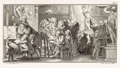 Ritningsklass, illustration från 