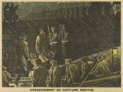 Dreyfus landning, 9 juli 1899 av Unbekannt