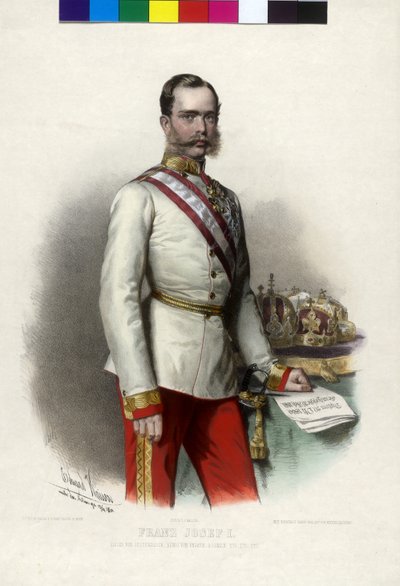 Kejsare av Österrike Franz Joseph I av Unbekannter Künstler