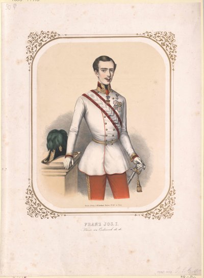 Kejsare av Österrike Franz Joseph I av Unbekannter Künstler