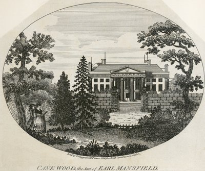 Gravyr av Kenwood House av Unbekannter Künstler